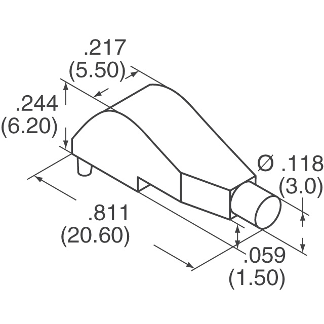 LPF-C011302S Lumex Opto/Components Inc.  Optique - Conduits de lumière